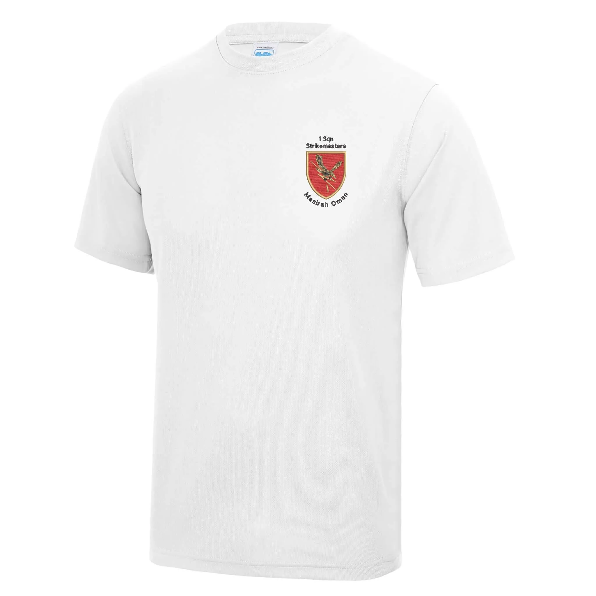 1 Squadron Strikemasters - Masirah Oman Polyester T-Shirt