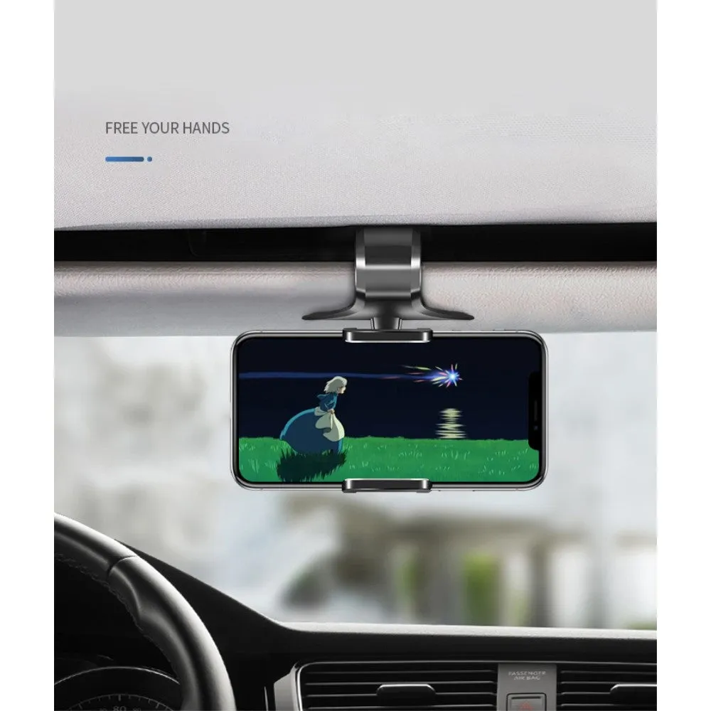 3 in 1 Car GPS Smartphone Holder: Dashboard / Visor Clamp   AC Grid Clip for GiONEE M5 Marathon mini (2016) - Black