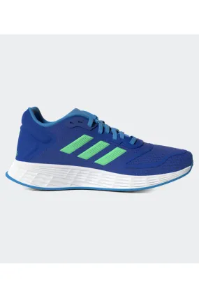 Adidas Boys Duramo 10 K Lace Up Sneaker in Blue
