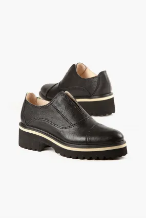 All Black - Women's Cowman Lugg Loafer