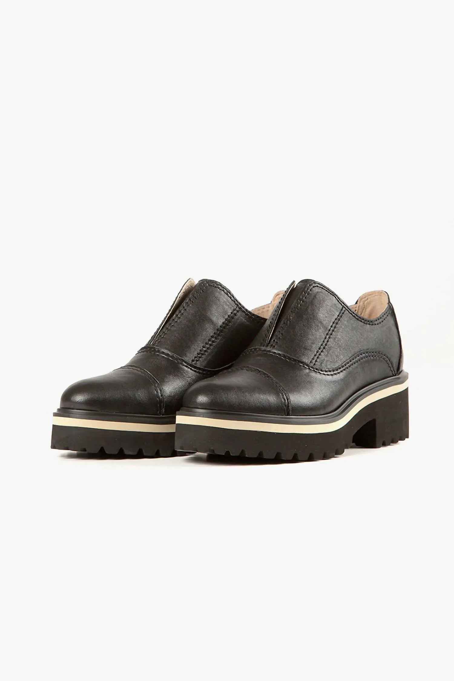 All Black - Women's Cowman Lugg Loafer