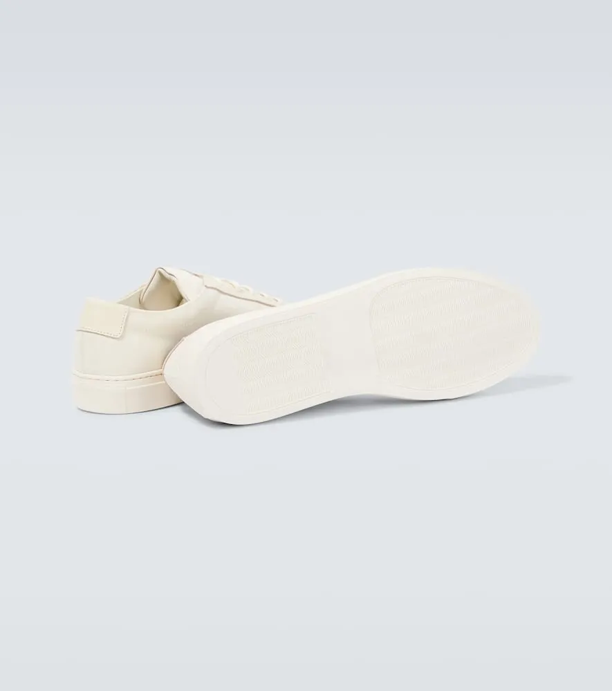 Common Projects Achilles leather and canvas sneakers
