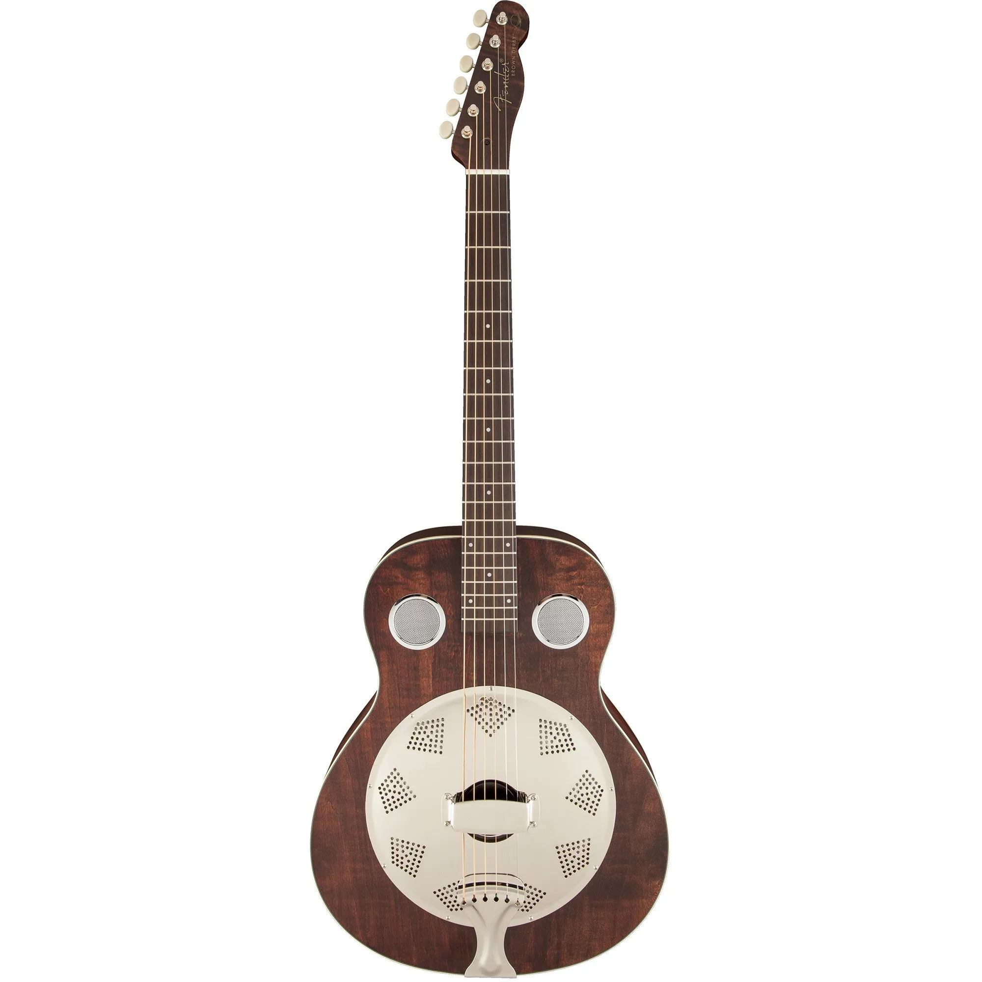 Fender Brown Derby Resonator - Brown Stain