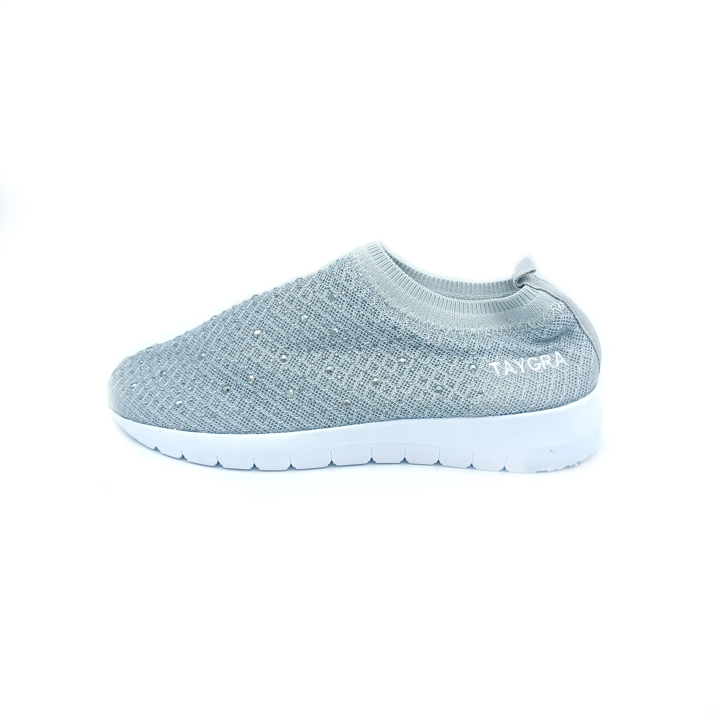 Grey & Strass Crossfeet TAYGRA