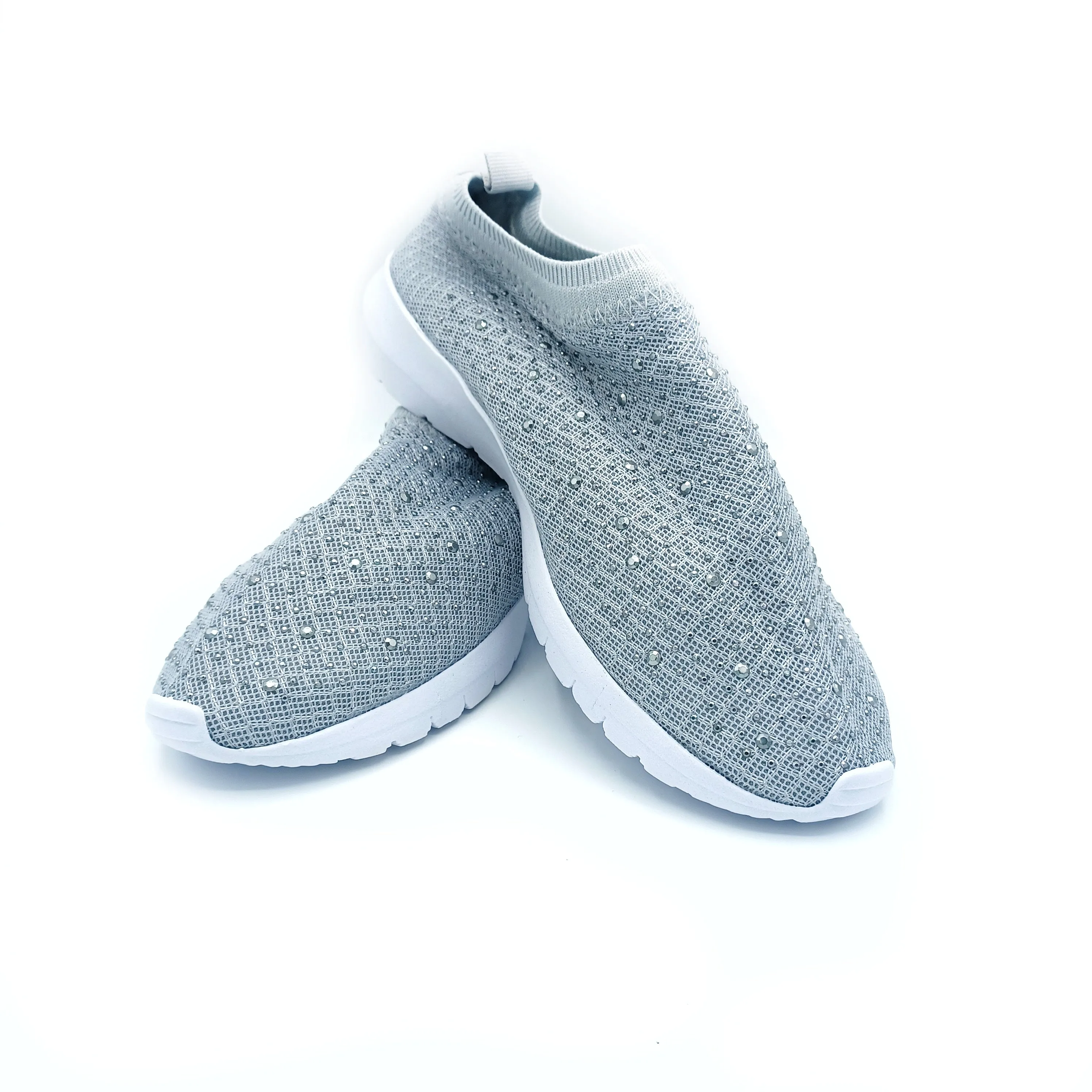 Grey & Strass Crossfeet TAYGRA