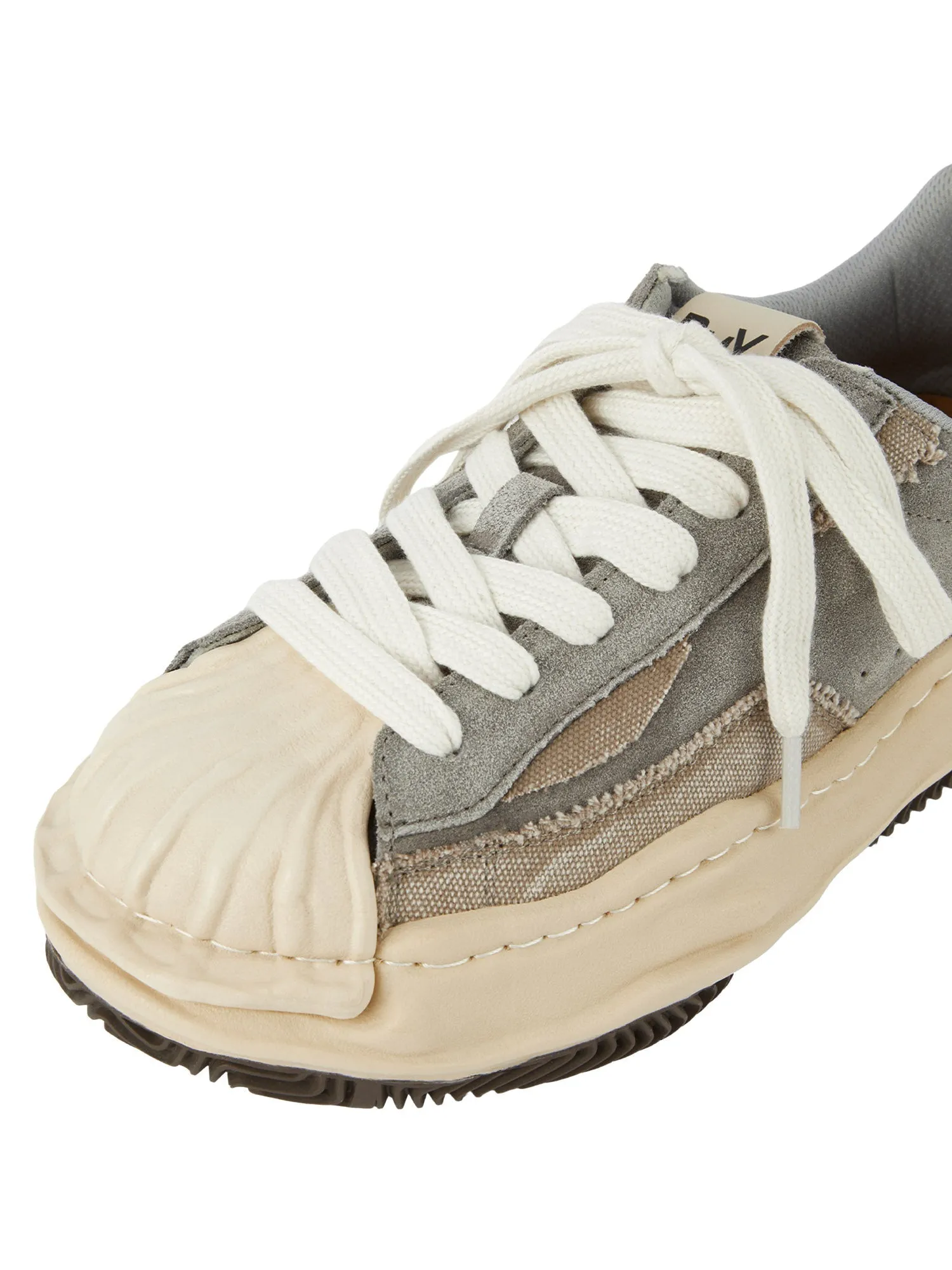 Sneakerhill Retro Shell Head Original Sole Washed Sneakers