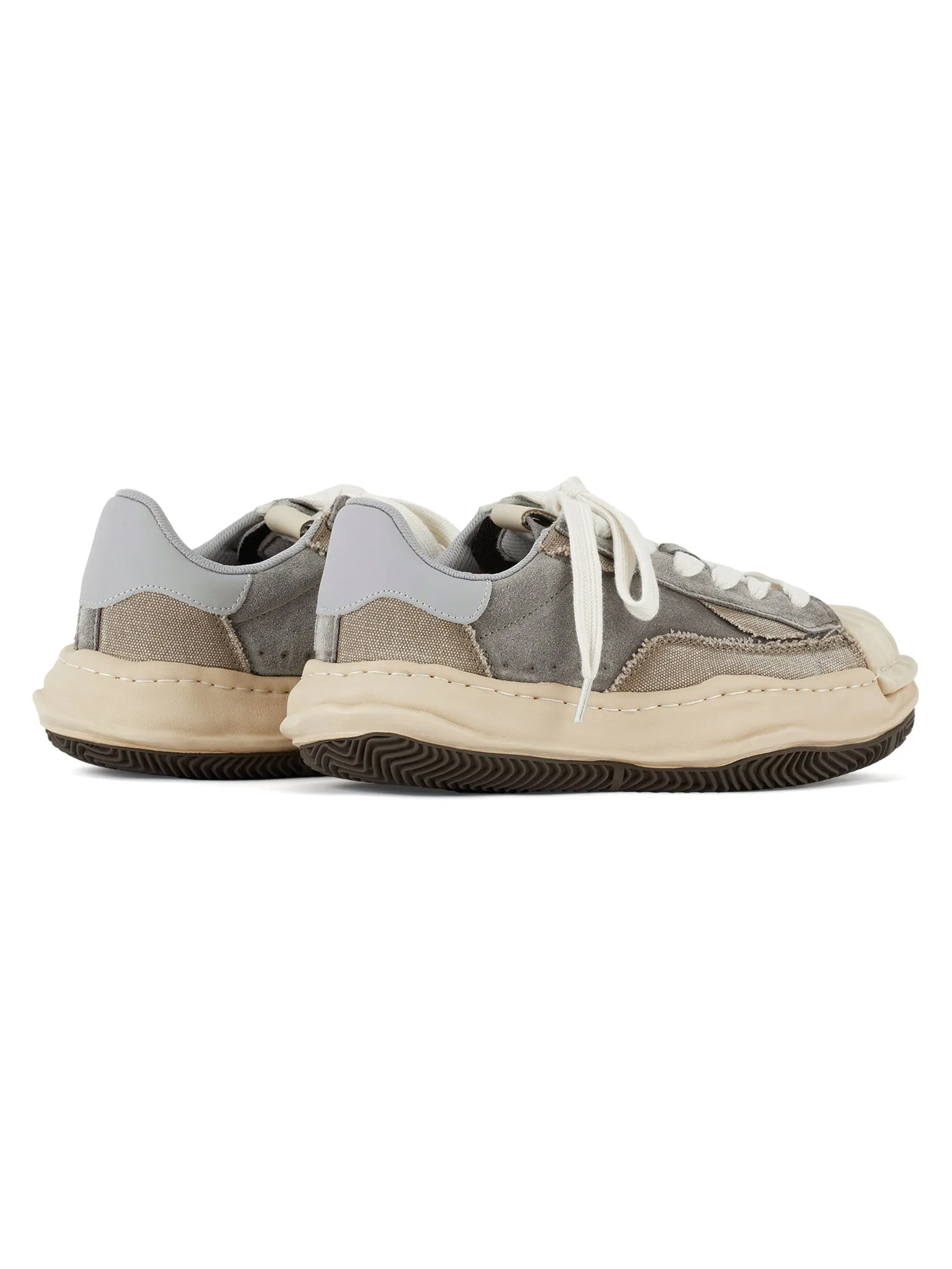 Sneakerhill Retro Shell Head Original Sole Washed Sneakers