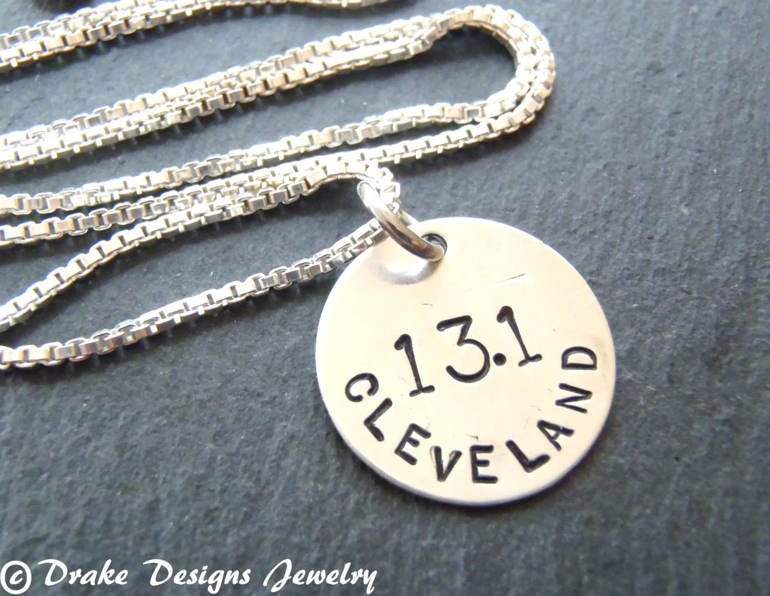 sterling silver marathon necklace gift for runner personalized runner gifts