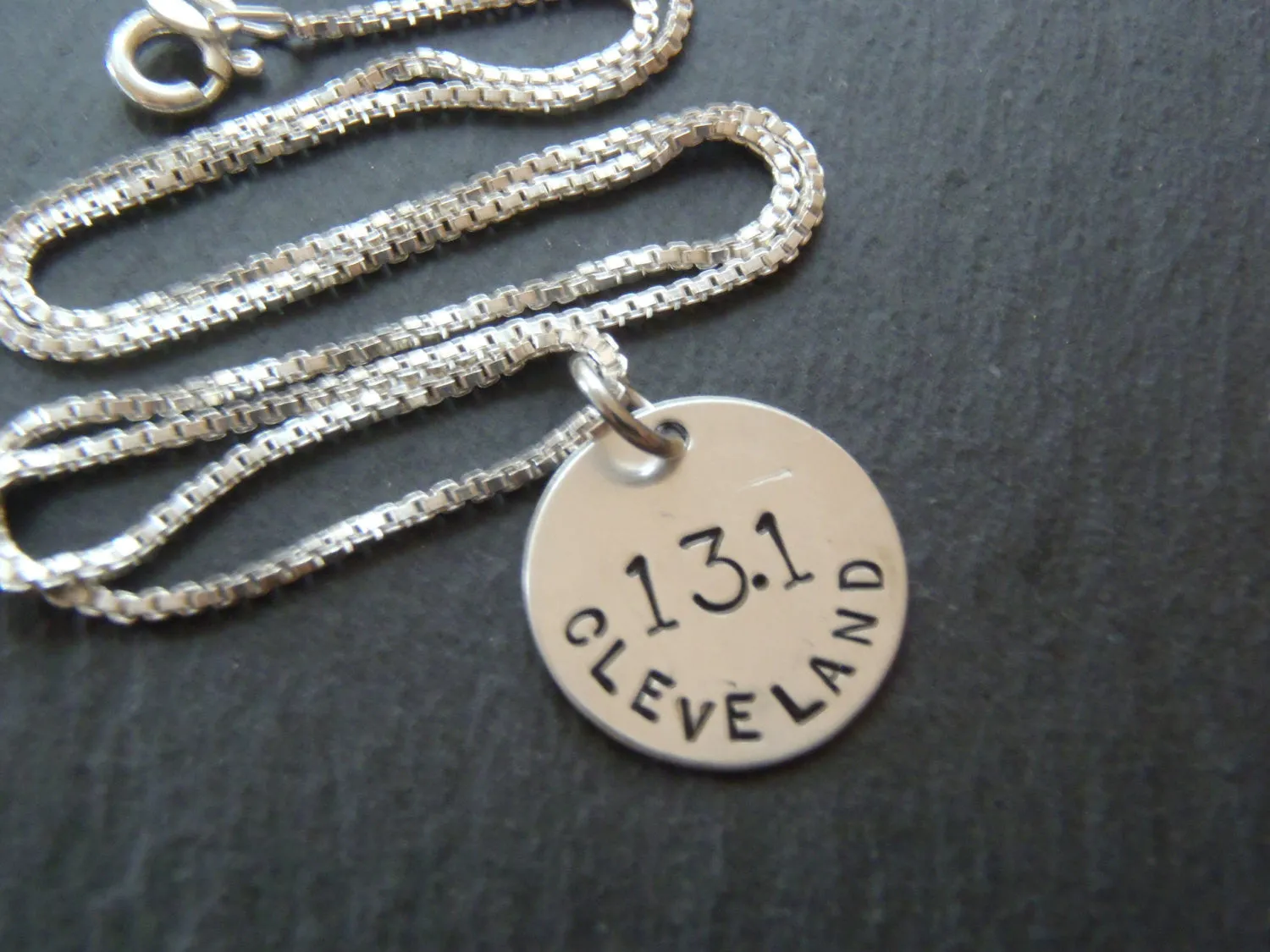 sterling silver marathon necklace gift for runner personalized runner gifts