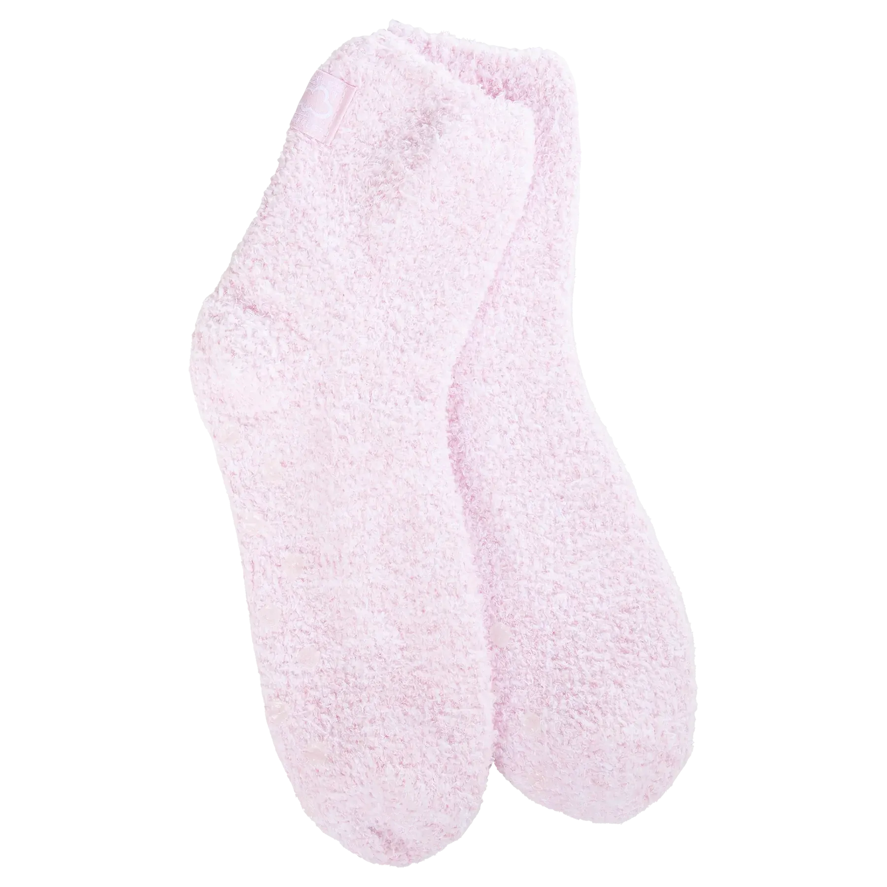 World's Softest Socks Cozy Quarter with Grippers Orchid Pink